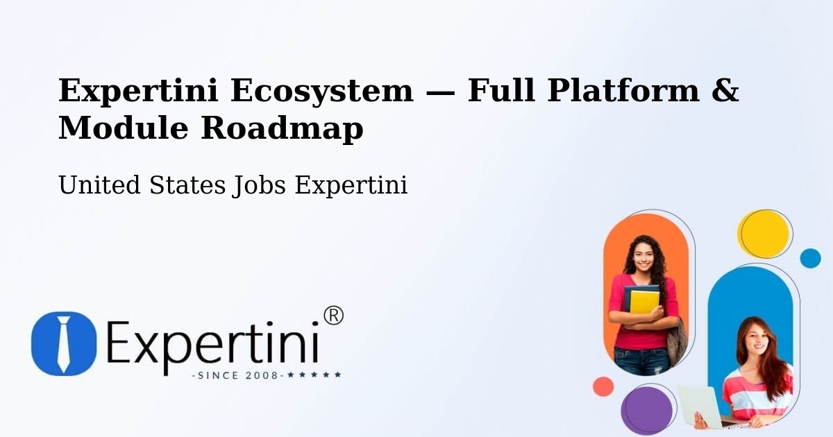 Expertini Ecosystem — Full Platform & Module Roadmap – Bee Cave